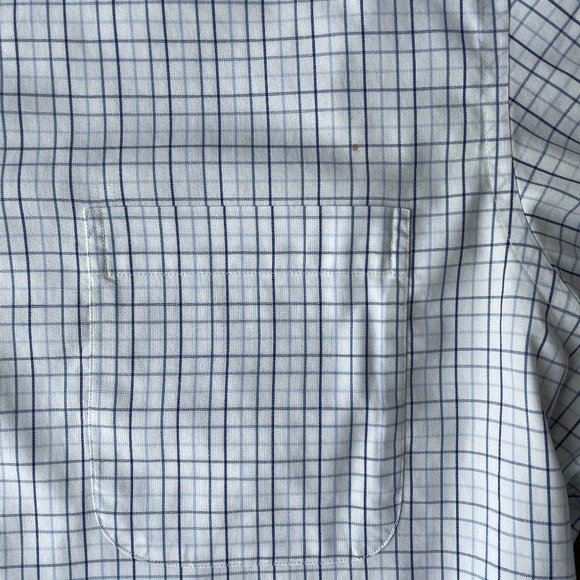 Lands' End Men's No Iron Supima Cotton Dress Shirt - Picture 8 of 8